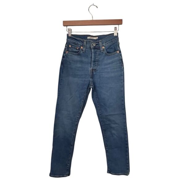 NWOT LEVI’S | WEDGIE STRAIGHT FIT WOMEN'S DENIM JEANS 25 - Picture 5 of 11